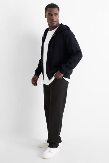 Bărbați - Pantaloni termoizolanți - regular fit - negru