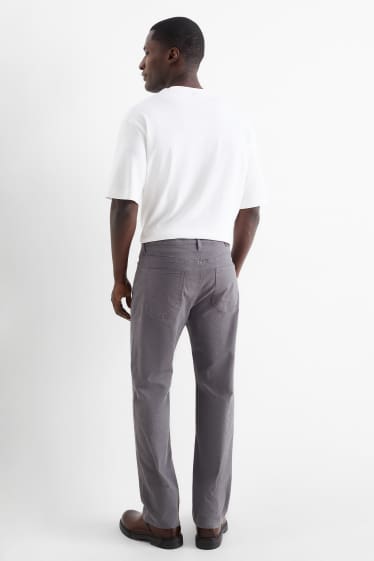 Bărbați - Pantaloni termoizolanți - regular fit - gri