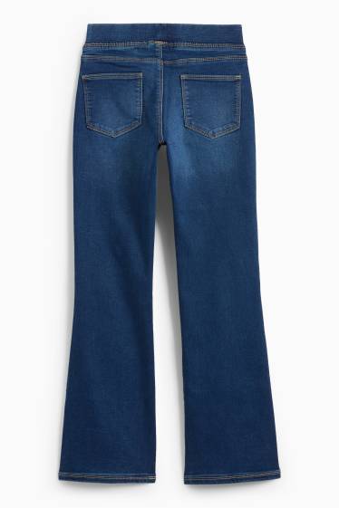 Copii - Fete - Colanți evazați - denim-albastru