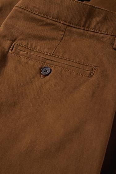 Bărbați - Chino - slim fit - kaki