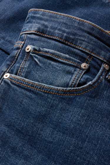 Bărbați - Slim jeans - LYCRA® - denim-albastru închis