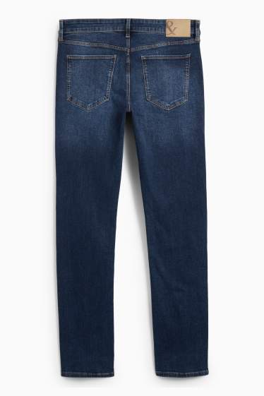 Bărbați - Slim jeans - LYCRA® - denim-albastru închis