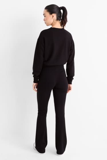 Dámské - Flared legíny - černá