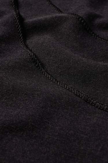 Dámské - Košilka s kašmírem - černá