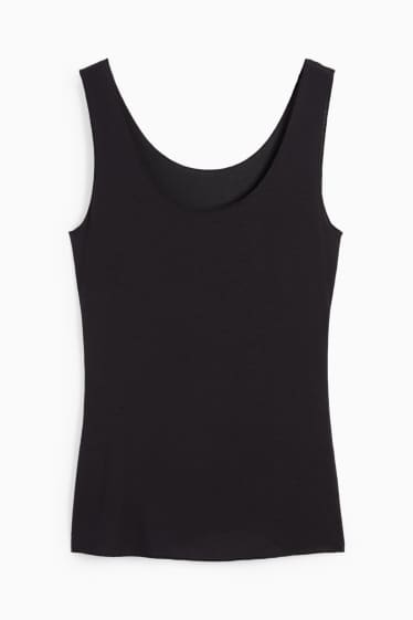 Dámské - Košilka s kašmírem - černá