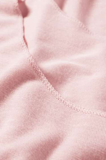 Dámské - Podvlékací triko s kašmírem - růžová
