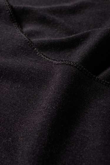 Dámské - Podvlékací triko s kašmírem - černá