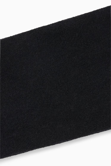 Dámské - Punčochové kalhoty s kašmírem - černá