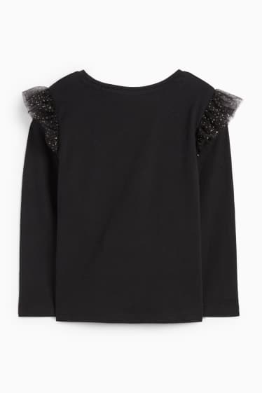 Bambine - Fantasma - maglia a maniche lunghe - nero
