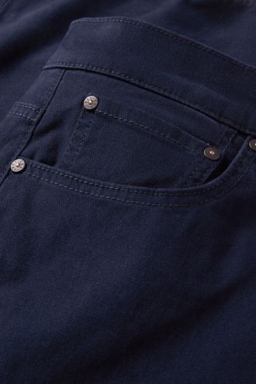 Bărbați - Pantaloni termoizolanți - regular fit - albastru închis