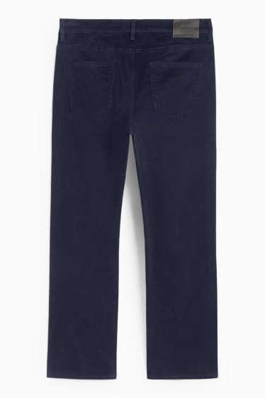 Bărbați - Pantaloni termoizolanți - regular fit - albastru închis