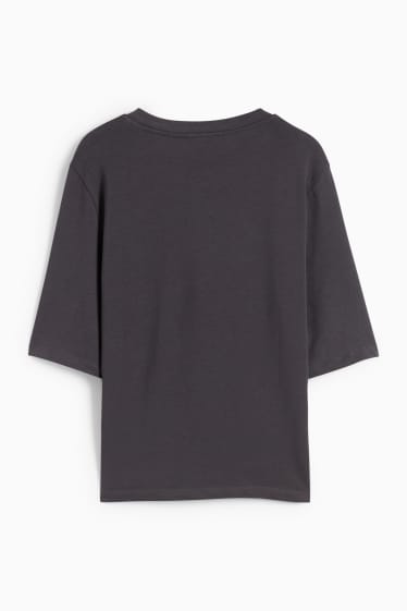 Femei - Tricou - regular fit - gri închis