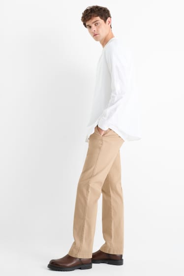 Bărbați - Chino - regular fit - bej