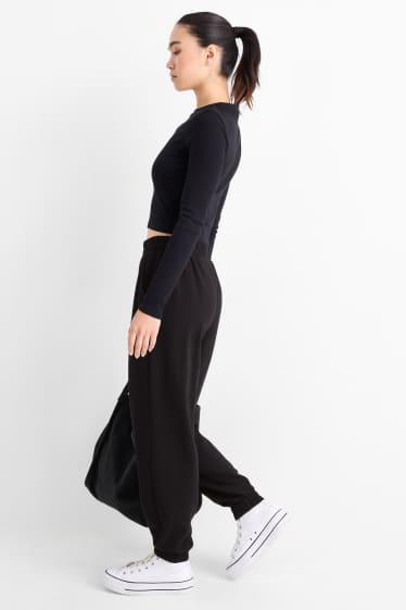Femei - Pantaloni de trening - negru