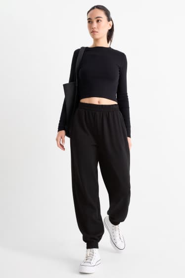 Femei - Pantaloni de trening - negru