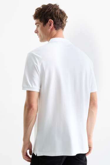 Bărbați - Multipack 2 buc. - tricou polo - regular fit - alb
