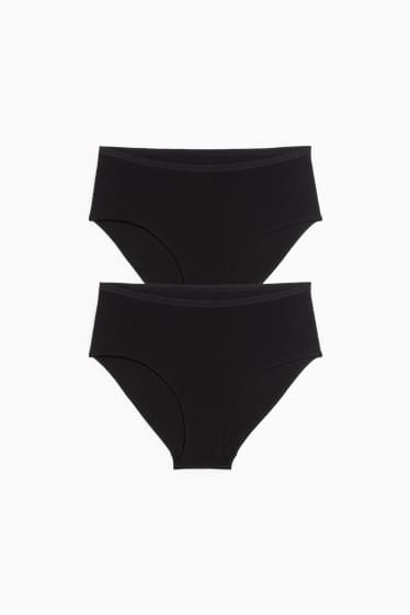 Femei - Multipack 2 perechi - chiloți - negru