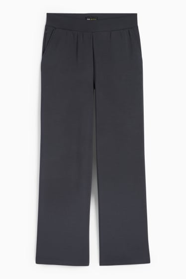 Femei - Pantaloni de sport - yoga - gri închis