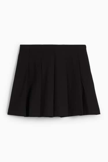 Femei - Fustă-pantalon scurtă - negru