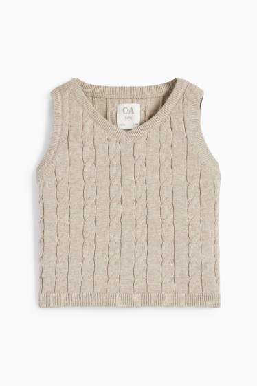 Bébés garçons - Tenue pour bébé - 3 pièces - blanc crème