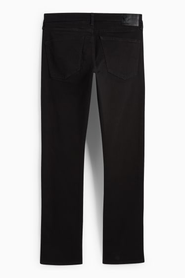 Bărbați - Straight jeans - LYCRA® - negru