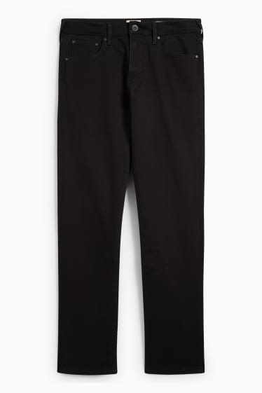 Bărbați - Straight jeans - LYCRA® - negru