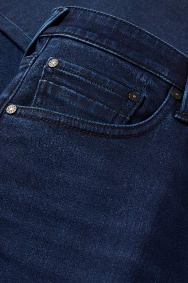 Bărbați - Straight jeans - jeans termoizolanți - LYCRA® - denim-albastru închis