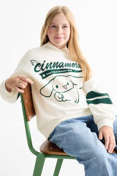 Copii - Fete - Cinnamoroll - hanorac - alb