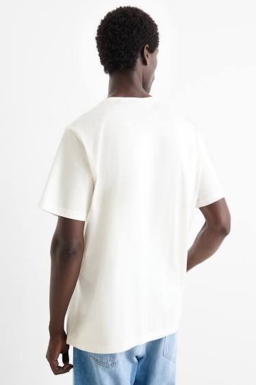 Bărbați - Tricou - regular fit - alb