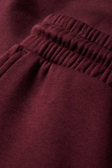 Dámské - Teplákové kalhoty  - bordeaux