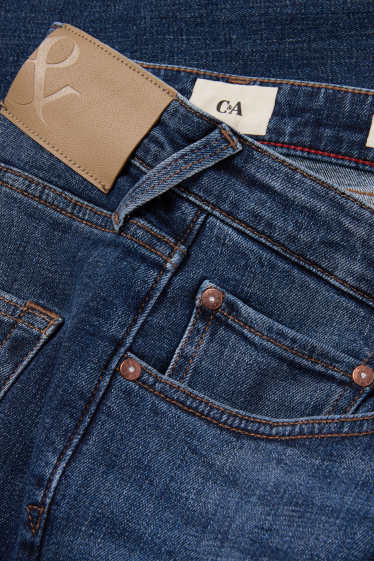 Bărbați - Straight jeans - LYCRA® - denim-albastru