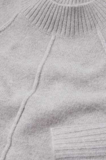 Dámské - Svetr - světle šedá