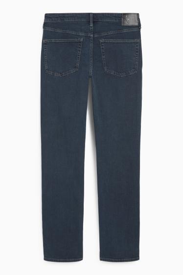 Bărbați - Straight jeans - LYCRA® - denim-albastru închis