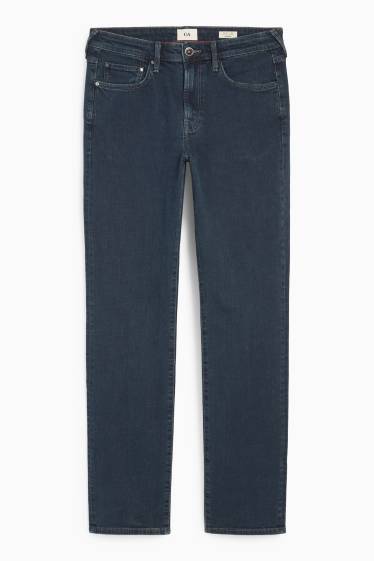Bărbați - Straight jeans - LYCRA® - denim-albastru închis