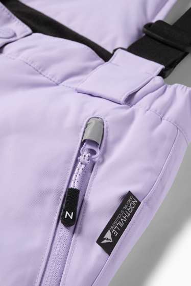 Copii - Fete - Pantaloni de schi - impermeabili - violet deschis