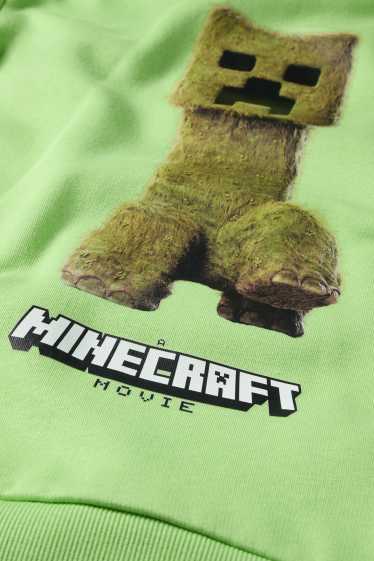 Copii - Băieți - Minecraft - hanorac - verde deschis