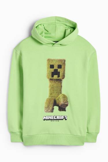 Copii - Băieți - Minecraft - hanorac - verde deschis