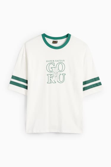 Bărbați - Tricou - supradimensionat - Dragon Ball Z - alb