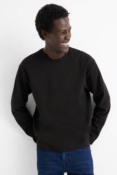Bărbați - Tricou cu mânecă lungă - negru