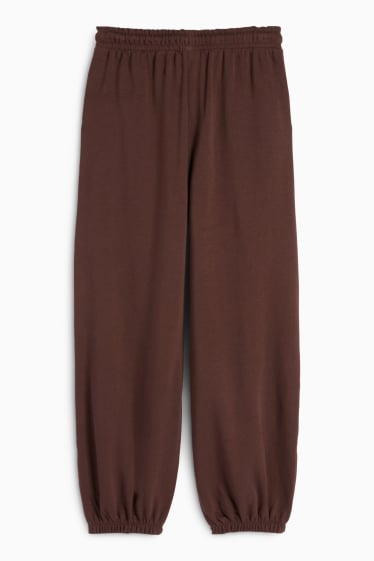 Copii - Fete - Pantaloni de trening - maro închis