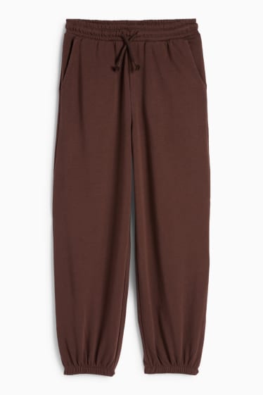 Copii - Fete - Pantaloni de trening - maro închis