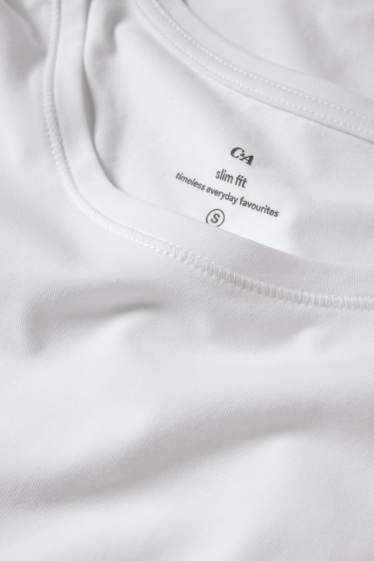 Femei - Tricou - slim fit - alb