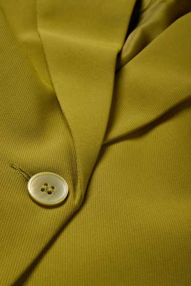 Femei - Blazer crop - regular fit - verde