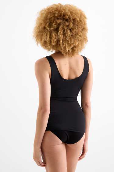 Dámské - Košilka s kašmírem - černá