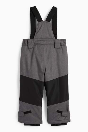 Children Boys - Ski pants - waterproof - dark gray