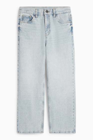 Copii - Băieți - Loose fit jeans - betelie extra-largă - denim-albastru deschis