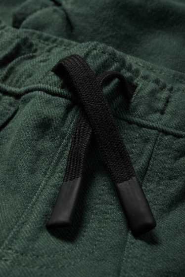 Copii - Băieți - Pantaloni termoizolanți - verde închis