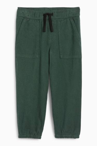 Copii - Băieți - Pantaloni termoizolanți - verde închis