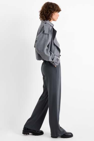 Femei - Pantaloni de trening  - gri închis