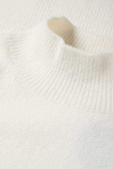 Damen - Pullover - weiß